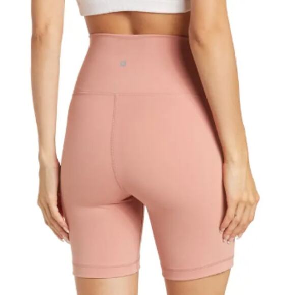 90 Degree by Reflex Rose Pink Superflex Buttery High Waisted Bike Shorts Size XS - Picture 3 of 7